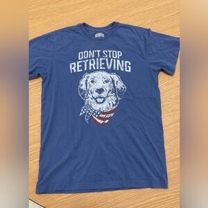 State of Mind Blue Dog Graphic Tee